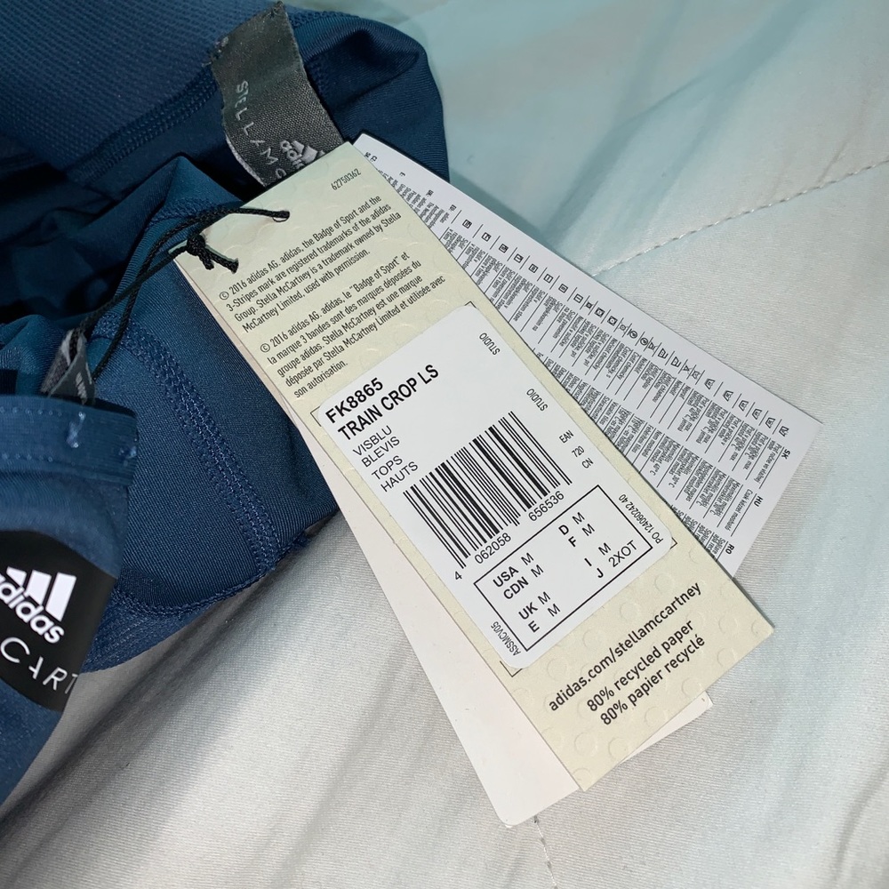 Adidas by Stella McCartney Blue Leggings - Picture 6 of 7